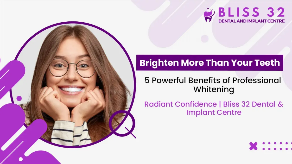 Top 5 Benefits of Professional Teeth Whitening